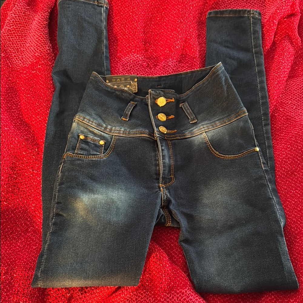 Cristal High Rise Booty Push Up Jeans